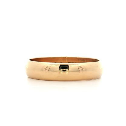 Cartier 1895 Collection Men's Wedding Band 18k Yellow Gold