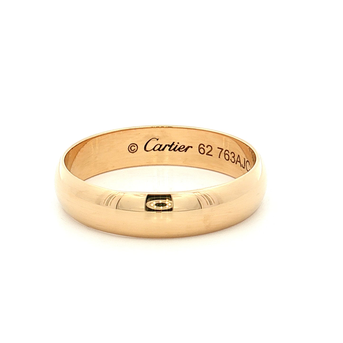 Cartier 1895 Collection Men's Wedding Band 18k Yellow Gold