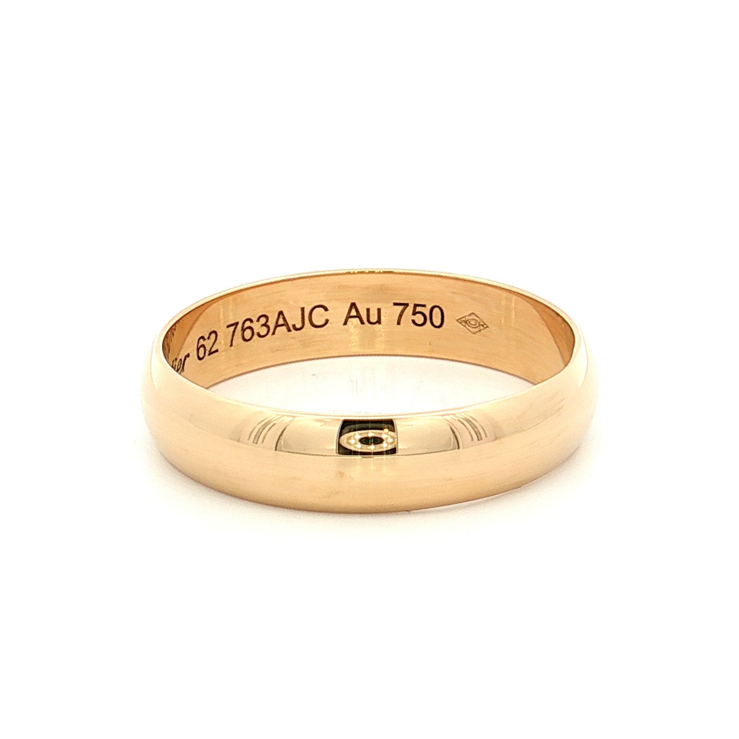 Cartier 1895 Collection Men's Wedding Band 18k Yellow Gold