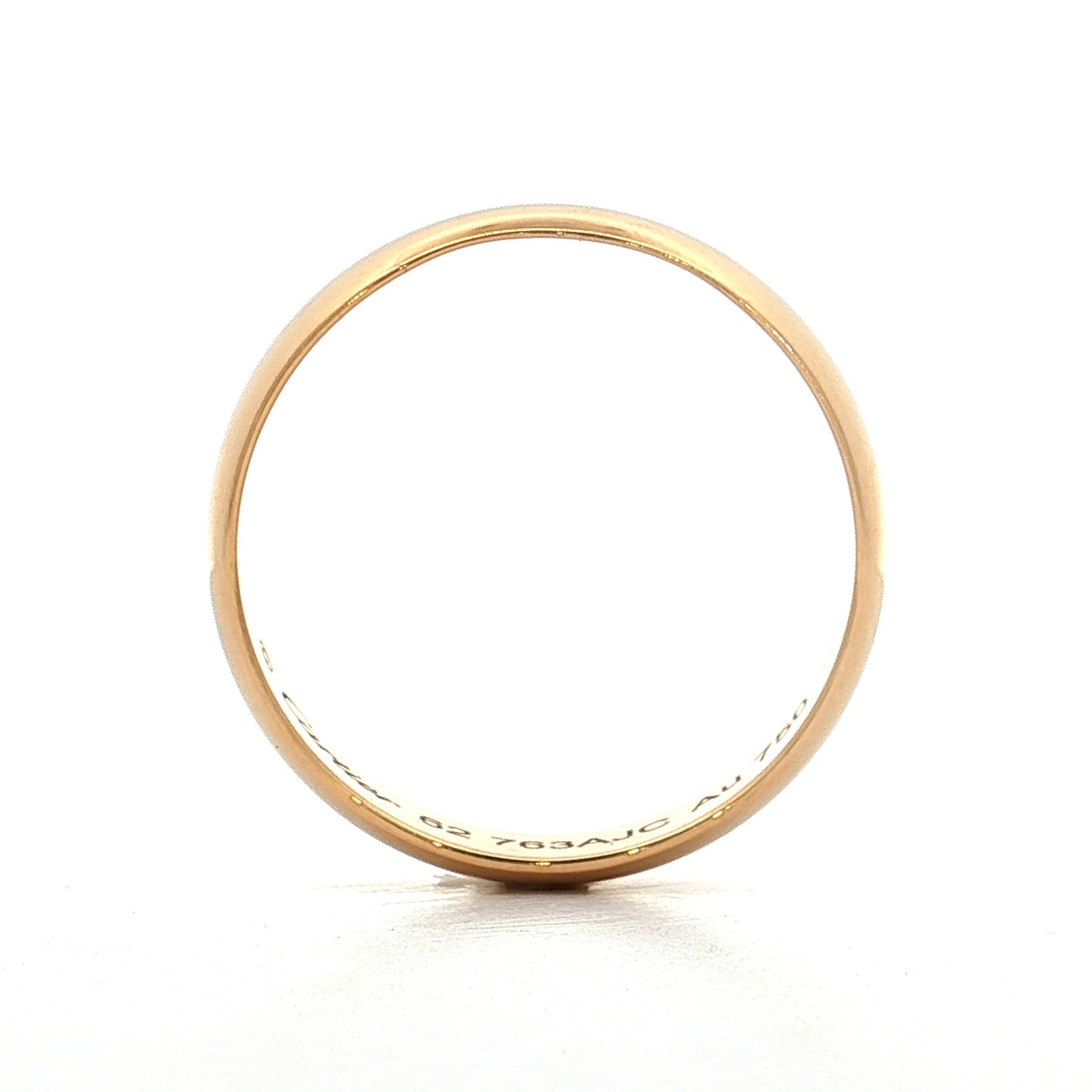 Cartier 1895 Collection Men's Wedding Band 18k Yellow Gold