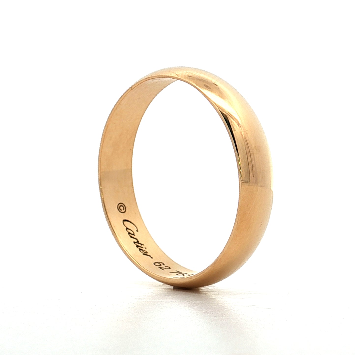 Cartier 1895 Collection Men's Wedding Band 18k Yellow Gold