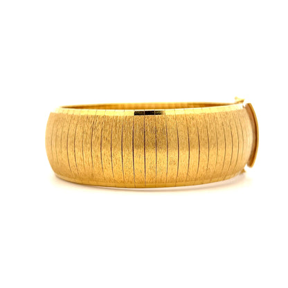 Segmented Line Statement Bracelet 18k Yellow Gold