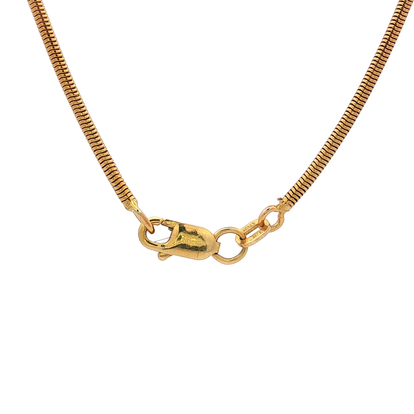 Cabochon Opal & Diamond Pendant Necklace 14k & 18k Gold