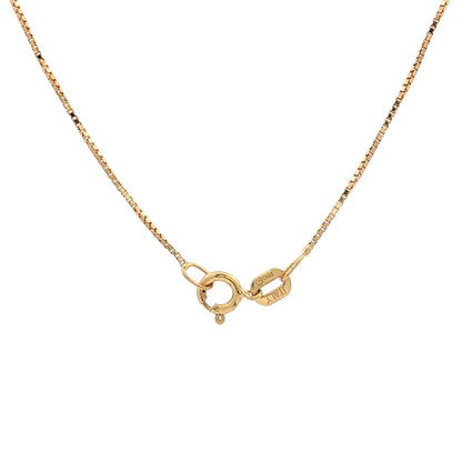 .13 Diamond Cross Pendant Necklace 14k Yellow Gold