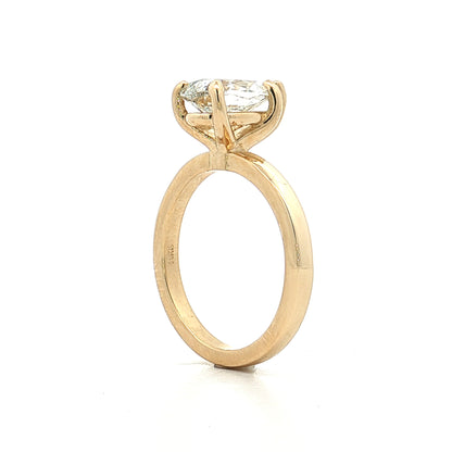 2.17 GIA Pear Diamond Solitaire Engagement Ring 14k