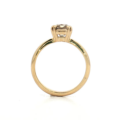 1.59 Old Mine Cushion Diamond Engagement Ring 14k