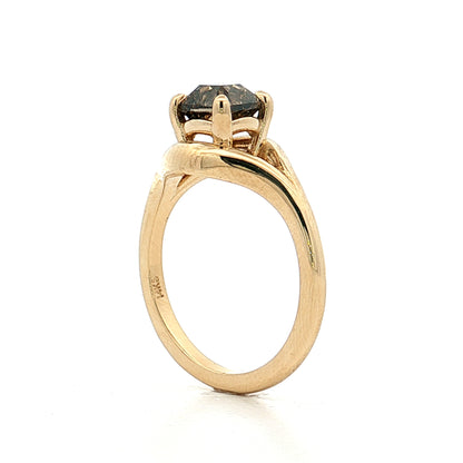 1.32 Old Mine Cushion Diamond Engagement Ring 14k