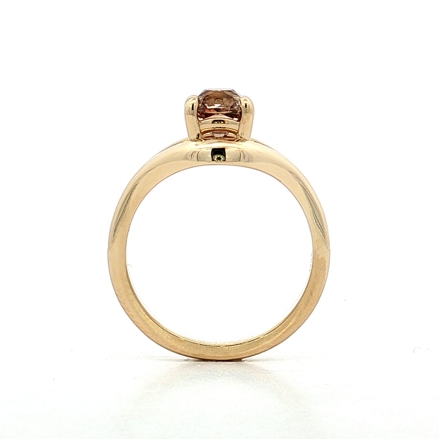 1.36 Old Mine Cushion Diamond Engagement Ring 14k