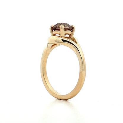1.36 Old Mine Cushion Diamond Engagement Ring 14k