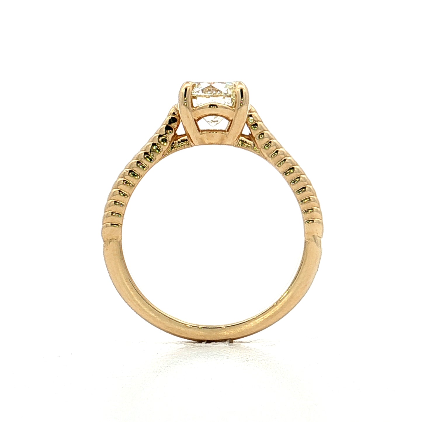 1.23 Round Diamond Solitaire Engagement Ring 14k