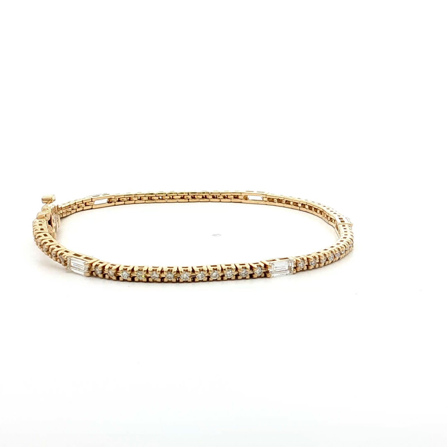 1.44 Diamond Tennis Bracelet 14k Yellow Gold