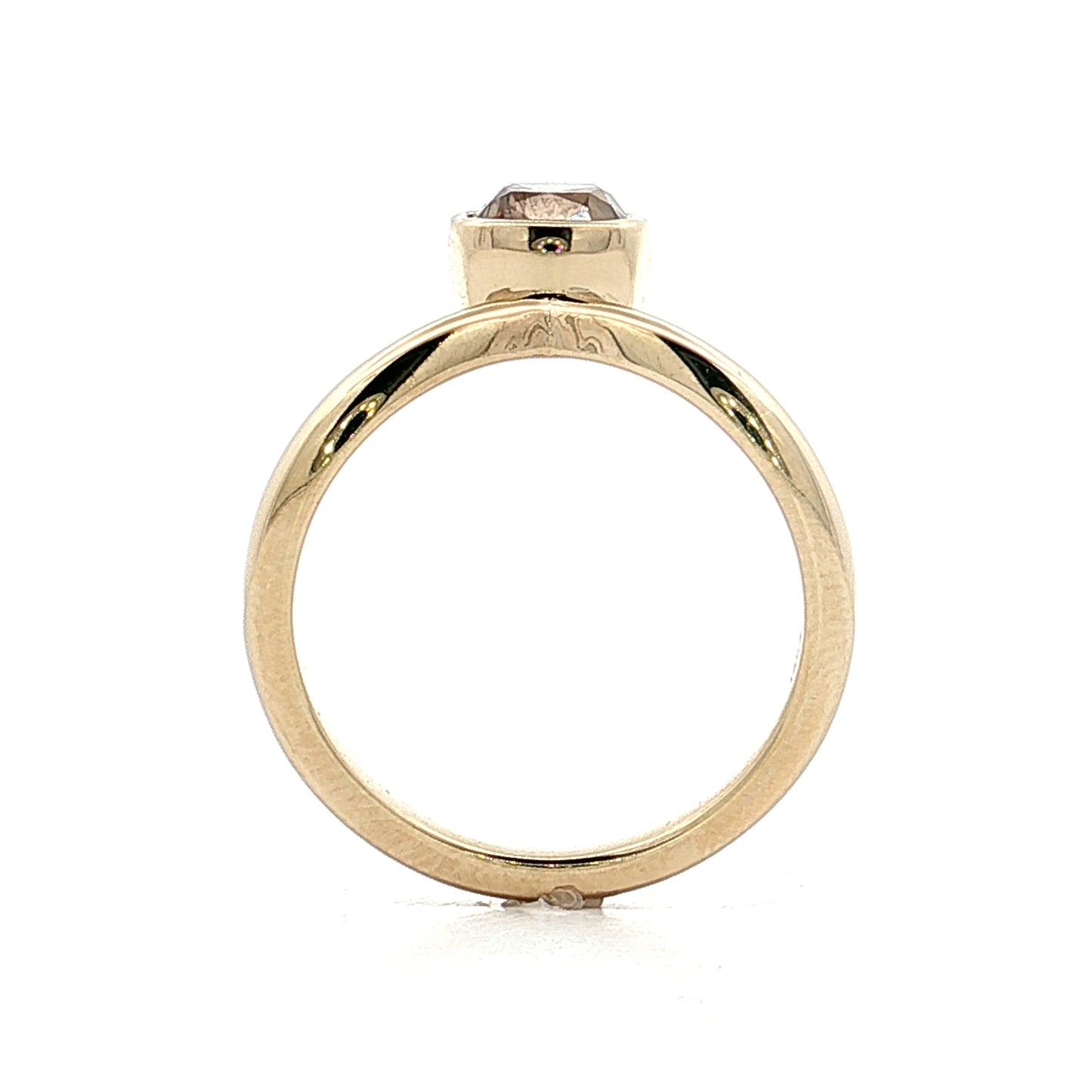 1.29 Cushion Diamond Solitaire Engagement Ring 14k