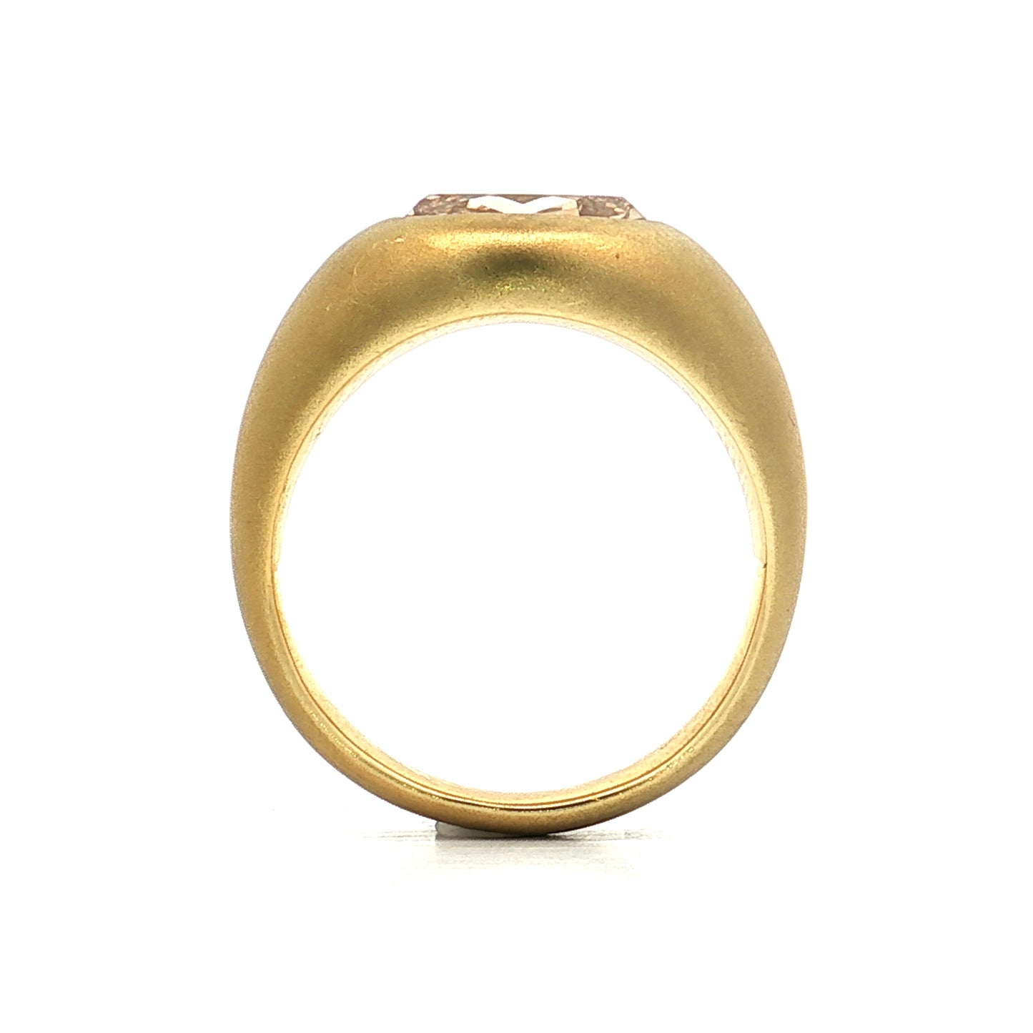 1.72 Oval Bezel Diamond Engagement Ring 18k
