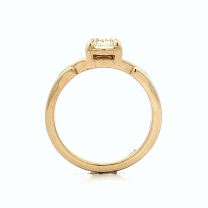 1.01 Pear Diamond Engagement Ring 14k Yellow Gold