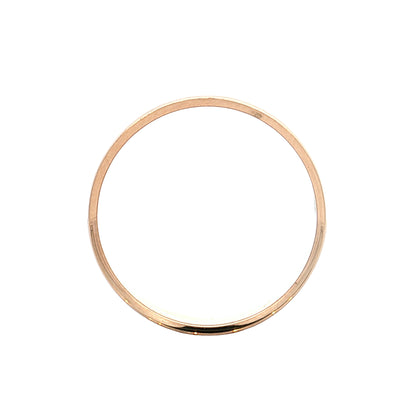 Victorian Antique Wide Wedding Band 10k Yellow Gold