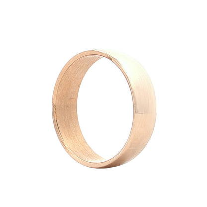 Victorian Antique Wide Wedding Band 10k Yellow Gold