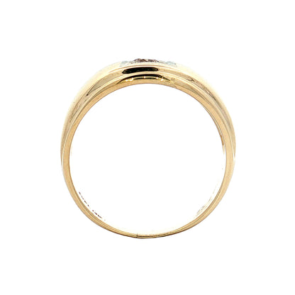 .30 Vintage Mid-Century Diamond Men's Ring 14k