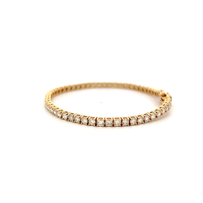 5.04 Diamond Tennis Bracelet 14k Yellow Gold
