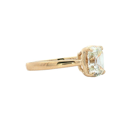 1.03 Old Mine Cushion Diamond Engagement Ring 14k