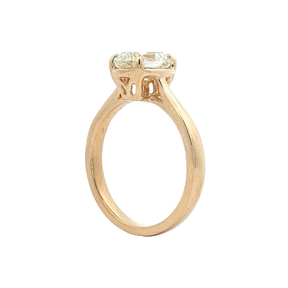 1.03 Old Mine Cushion Diamond Engagement Ring 14k