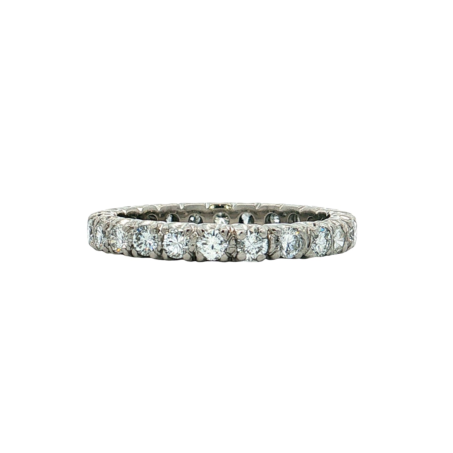 1.20 Diamond Eternity Band 18k White Gold