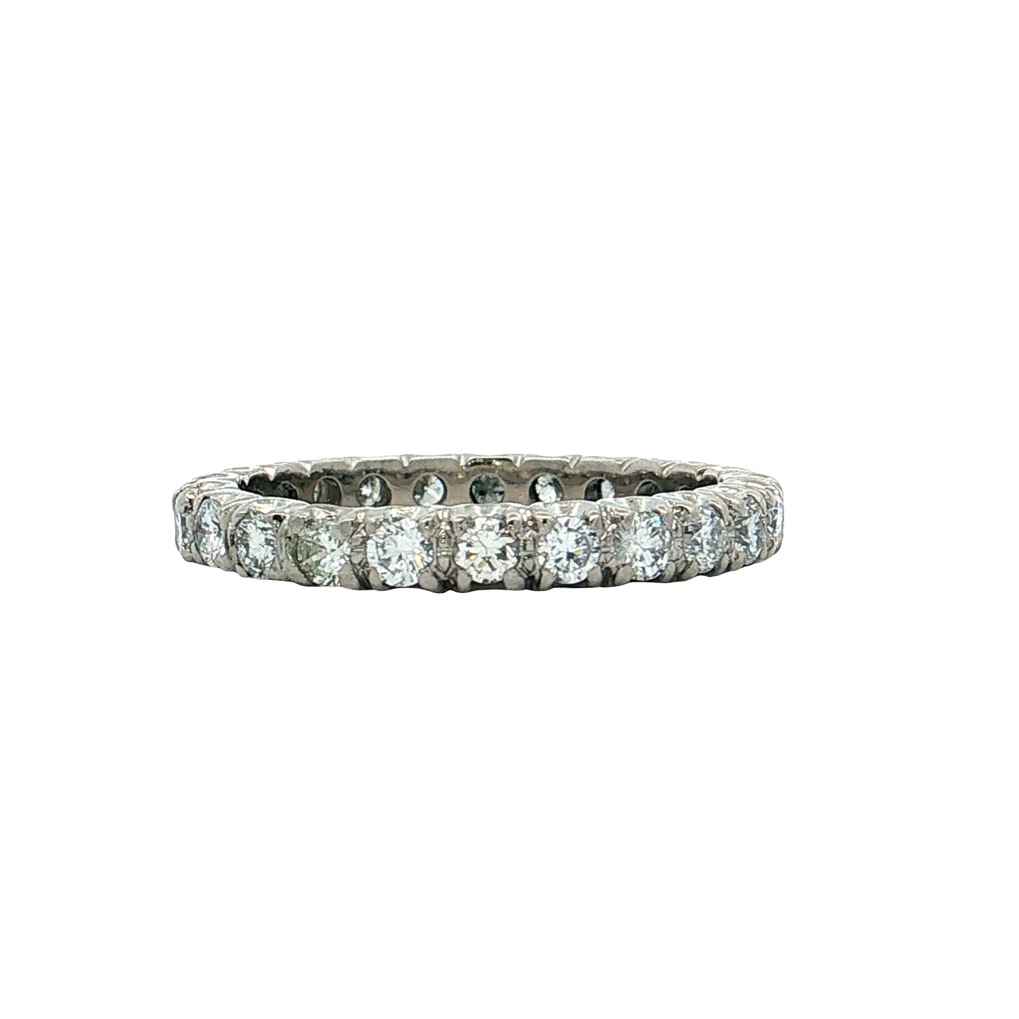 1.20 Diamond Eternity Band 18k White Gold