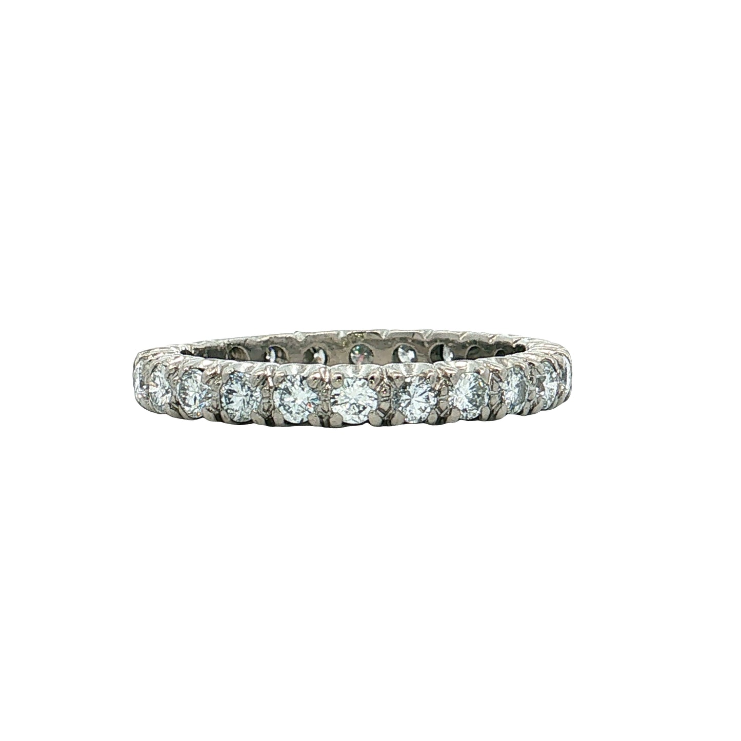 1.20 Diamond Eternity Band 18k White Gold