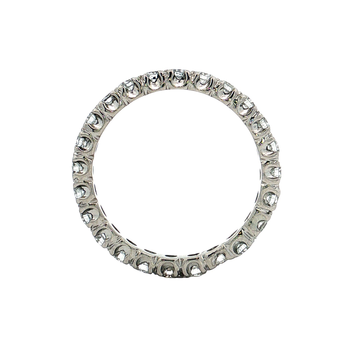 1.20 Diamond Eternity Band 18k White Gold