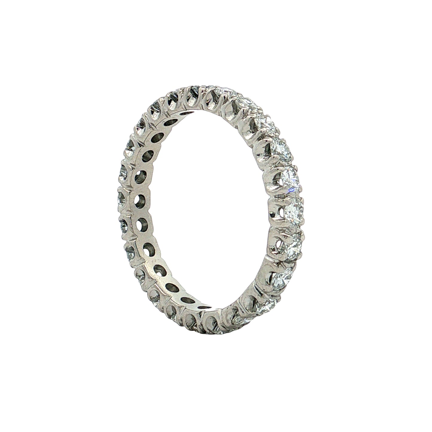 1.20 Diamond Eternity Band 18k White Gold