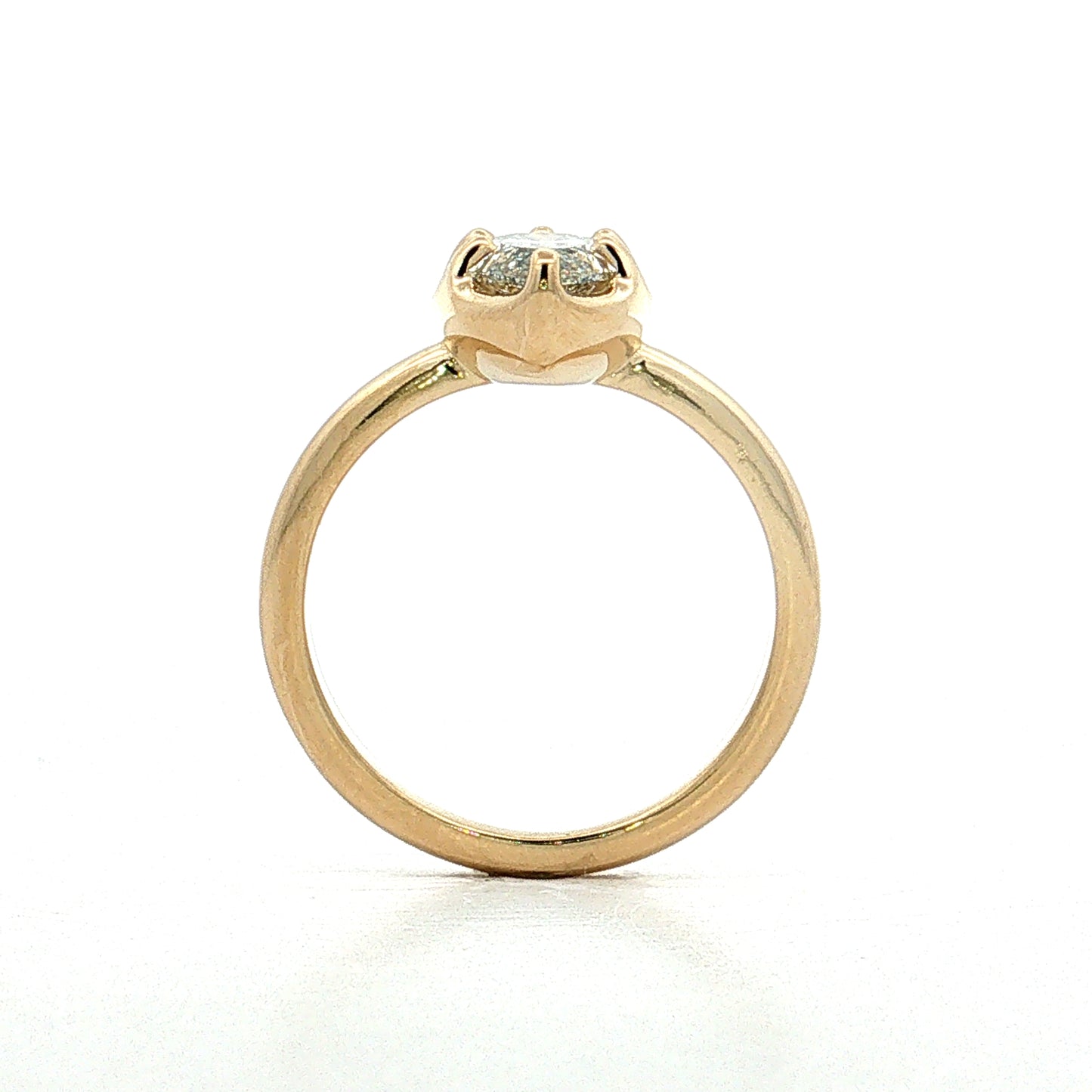 1.51 Marquise Diamond Engagement Ring 14k