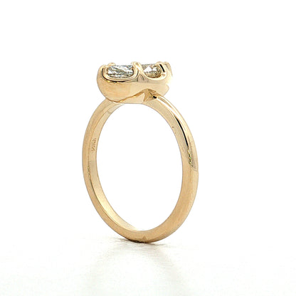 1.51 Marquise Diamond Engagement Ring 14k