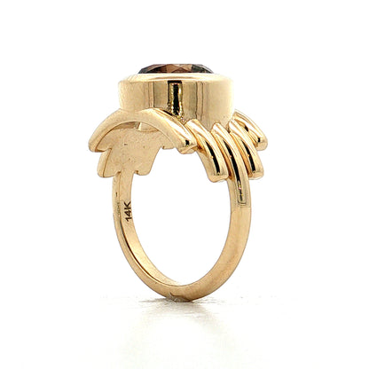 2.53 Round Diamond Engagement Ring 14k