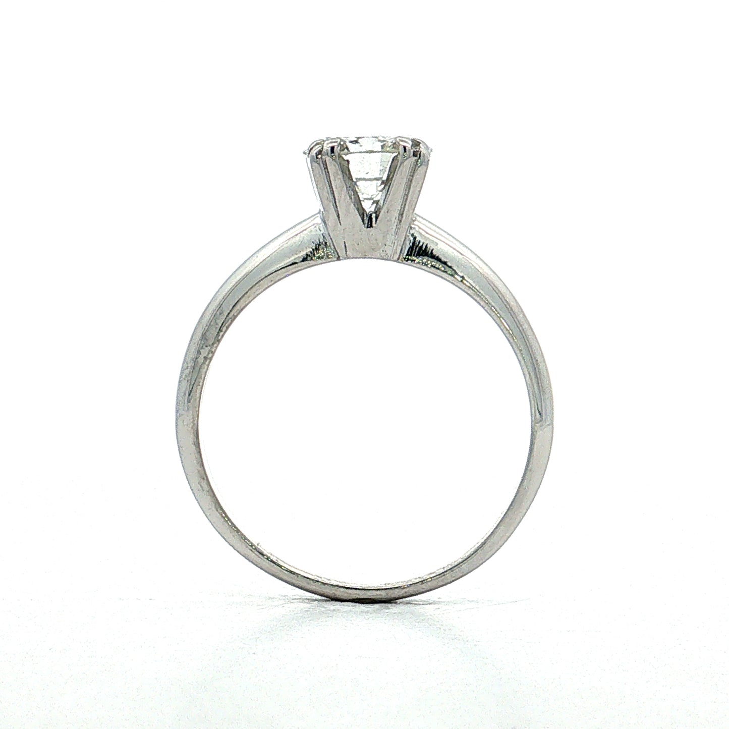 1.06 Transitional Diamond Engagement Ring 14k White Gold