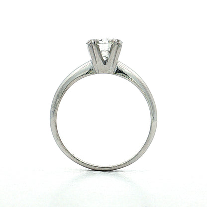 1.06 Transitional Diamond Engagement Ring 14k White Gold