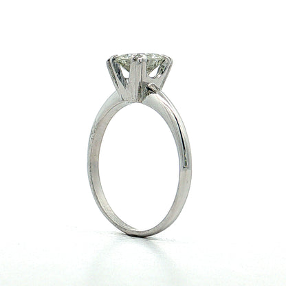 1.06 Transitional Diamond Engagement Ring 14k White Gold