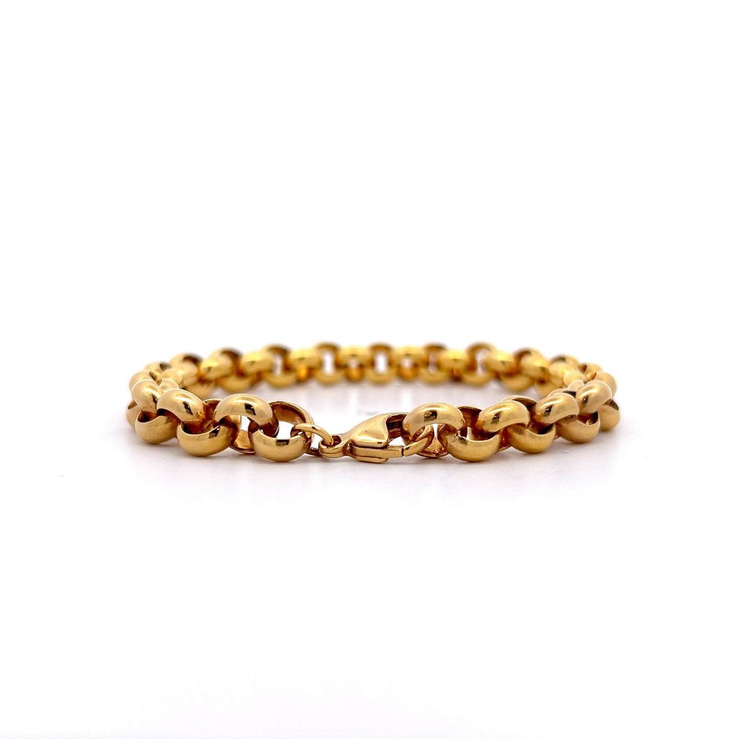 Rolo Chain Bracelet 18k Yellow Gold