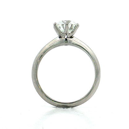 2.02 Tiffany & Co Diamond Engagement Ring Platinum