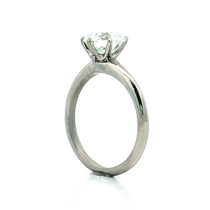2.02 Tiffany & Co Diamond Engagement Ring Platinum