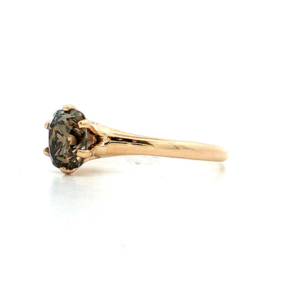 1.19 Victorian Diamond Solitaire Ring 18k