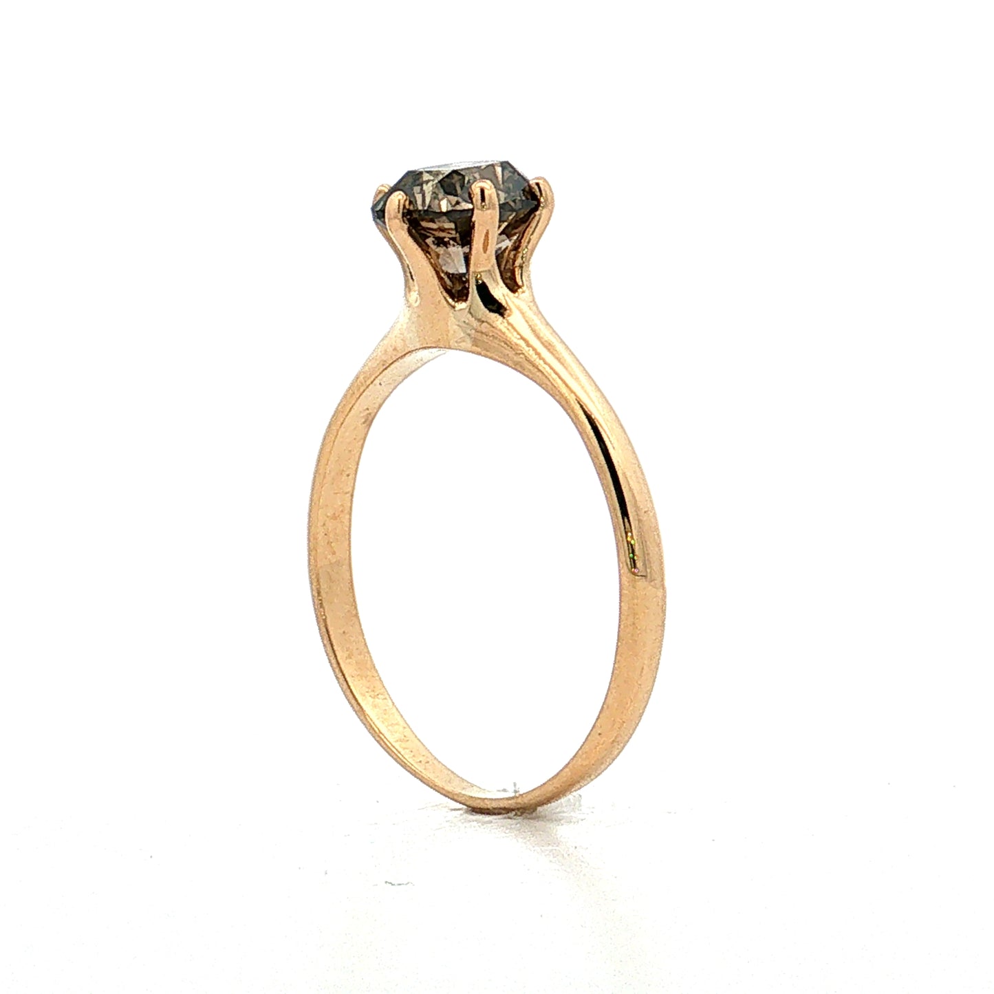 1.19 Victorian Diamond Solitaire Ring 18k