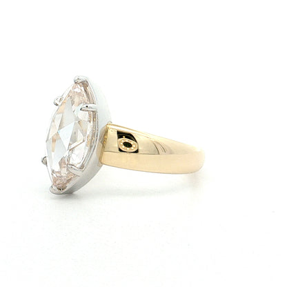 2.13 Marquise Rose Cut Diamond Ring 14k
