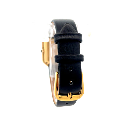 Ladies Baume & Mercier Diamond Bezel Watch 18K Yellow Gold