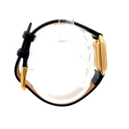 Ladies Baume & Mercier Diamond Bezel Watch 18K Yellow Gold