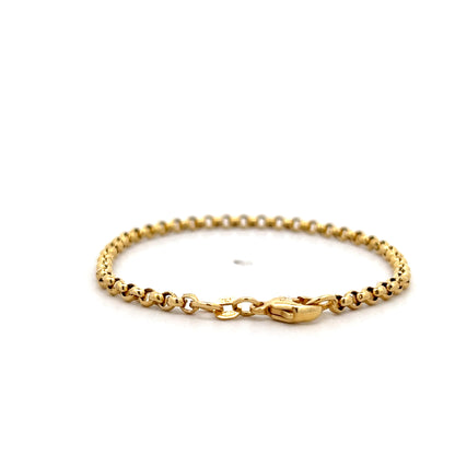 Rolo Chain Bracelet 14k Yellow Gold