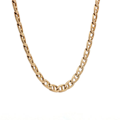 20" Mariner Link Chain Necklace 14k Yellow Gold