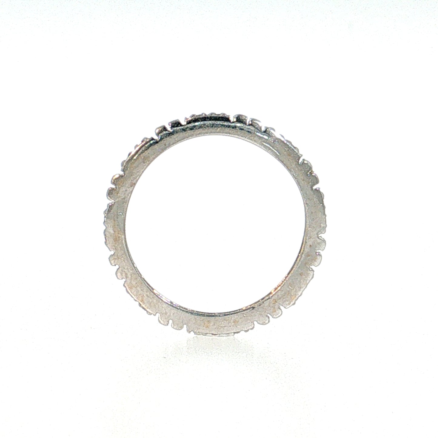 Diamond Eternity Wedding Band 18k White Gold