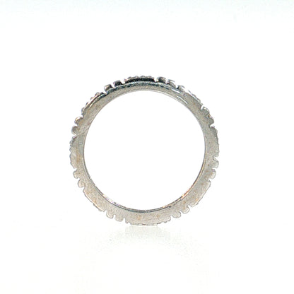 Diamond Eternity Wedding Band 18k White Gold