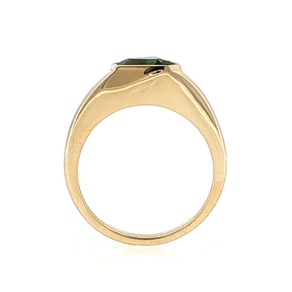 1.68 Shield Cut Sapphire Solitaire Ring 14k
