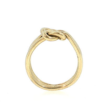 Triple Knot Cocktail Ring 14k Yellow Gold