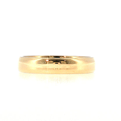 Men's Wedding Band 18k Yellow Gold